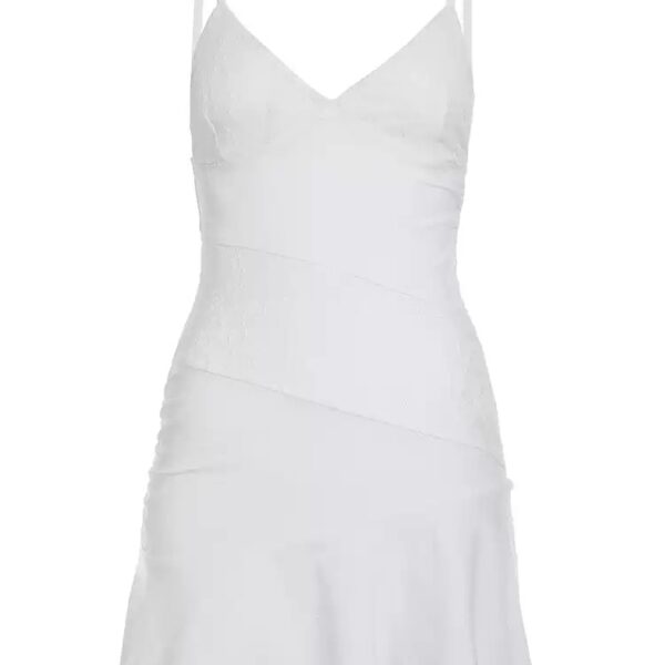 Sexy Lace Patchwork Spaghetti Strap Dress