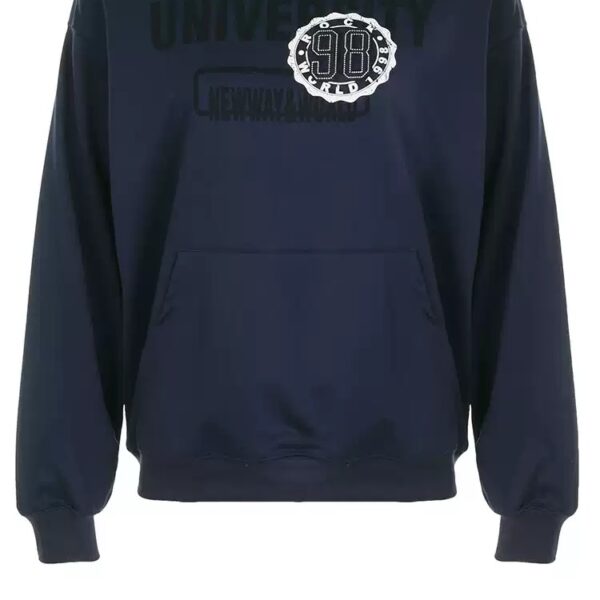 Street Style Letter Print Off-Shoulder Sweatshirt